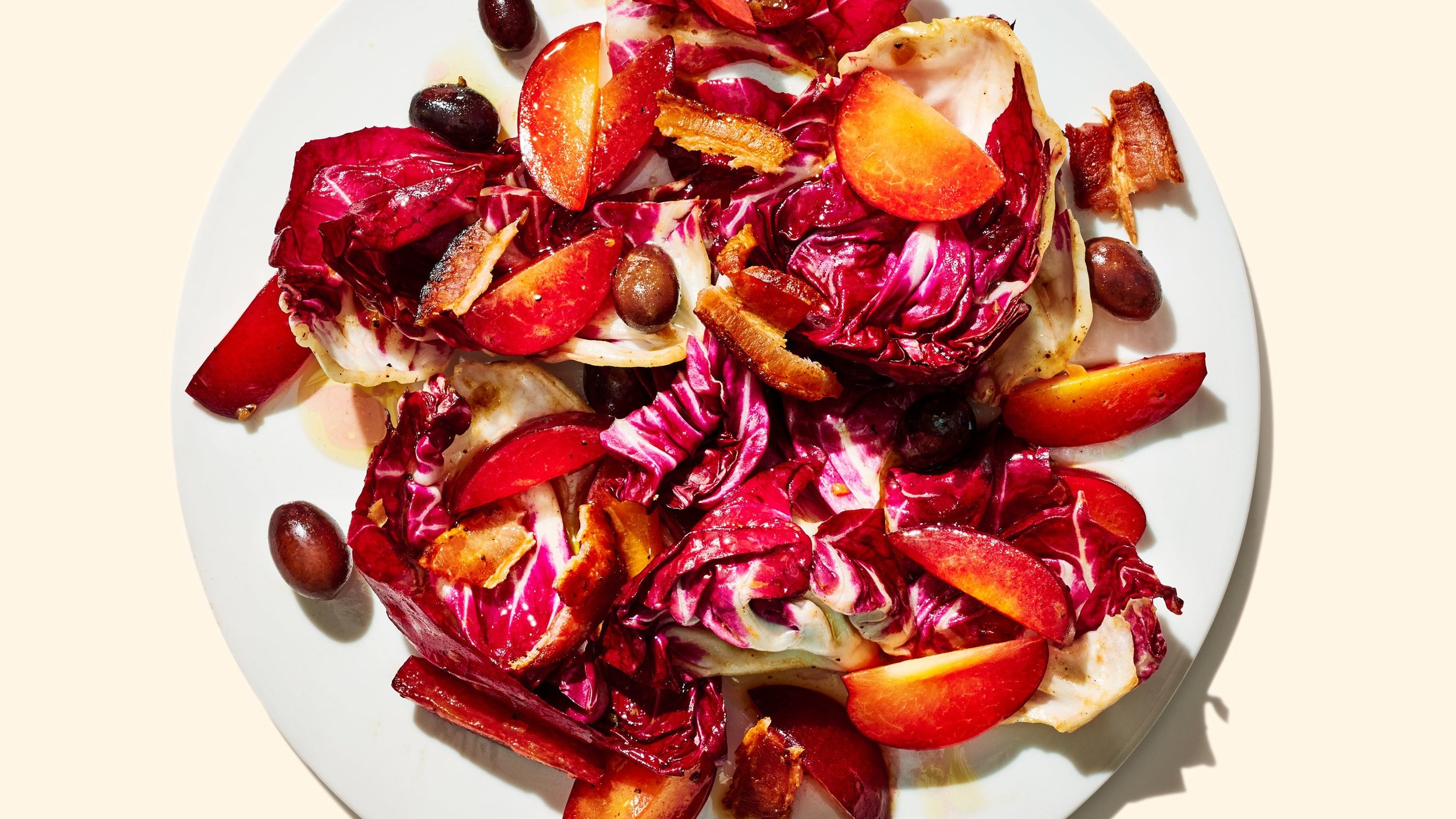 Read more about the article Radicchio and Plum Salad